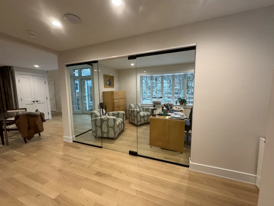 glass door & partition installation