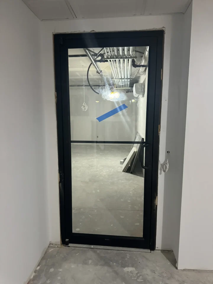 business full glass door repair